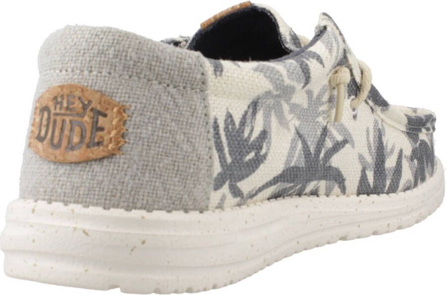 HEYDUDE HEY DUDE WALLY PALM JUTE Grijs