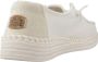 HEYDUDE Hey Dude Dames Sneaker Wendy Espadrille Woven Wit - Thumbnail 6