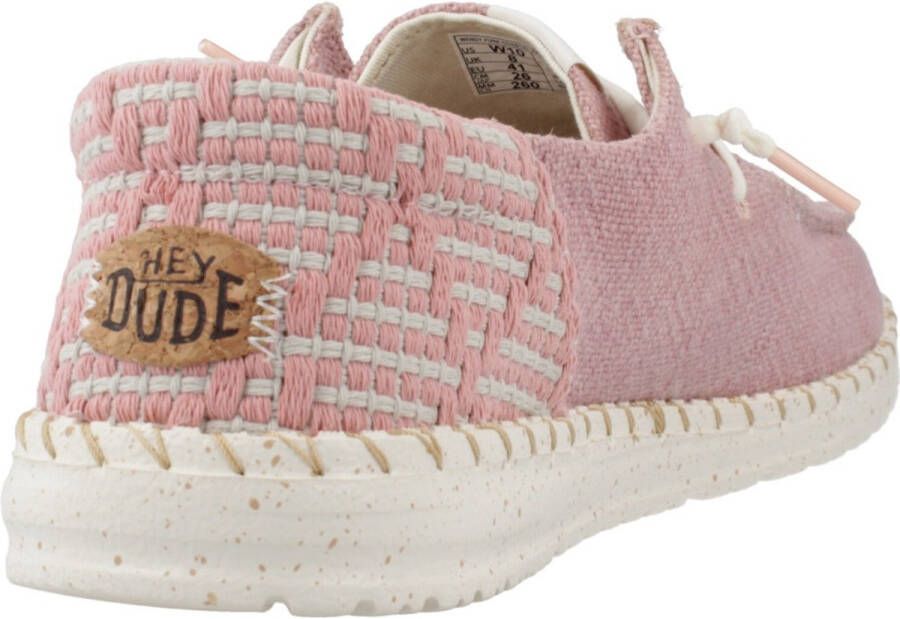 HeyDude Women's Wendy Funk Coastal Jute Sneakers roze beige