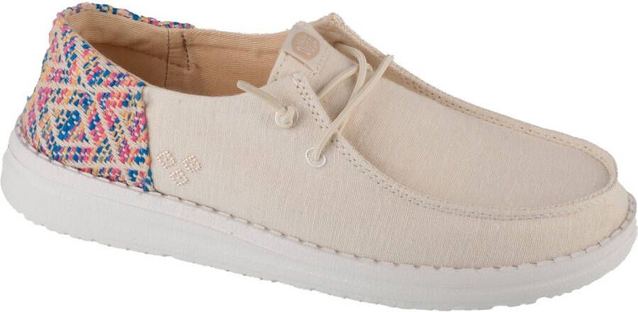 Hey Dude Wendy Funk Surf Baja Vrouwen Wit Sneakers