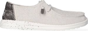 Hey Dude Wendy Woven Instappers Light Grey