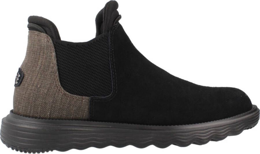 HEYDUDE Hey Dude Branson Suede Schoenen Zwart Vrouw