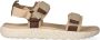 HEYDUDE Carson Sport Mode Heren Sandalen Tan White - Thumbnail 1