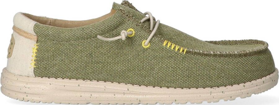 Hey Dude Stijlvolle Sneakers voor Mannen en Vrouwen Green Heren