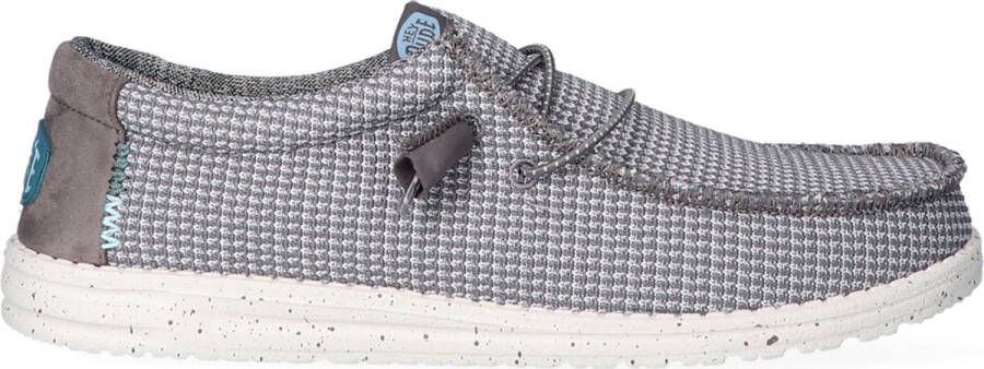 Hey Dude Sportieve Mesh Mocassin Schoenencollectie Gray Heren