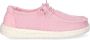 HeyDude Women's Wendy Stretch Sox Sneakers roze wit - Thumbnail 3