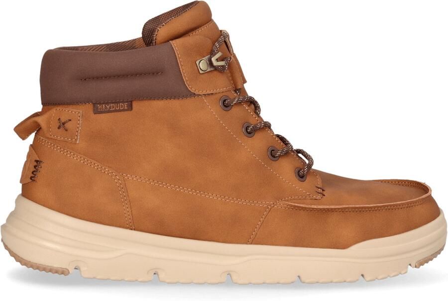 HEYDUDE Bradley II Classic Heren Boots Imitatieleer Cognac - Foto 2