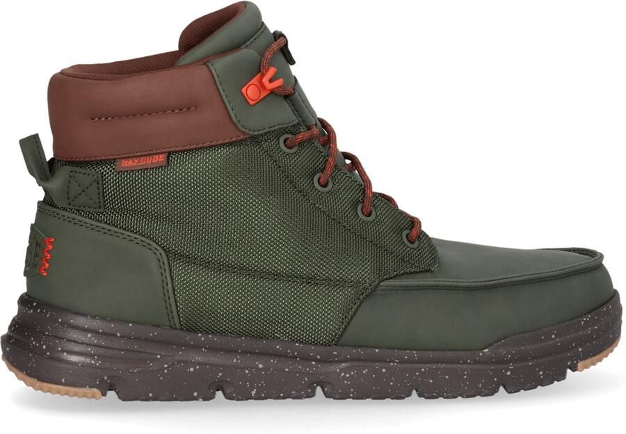 HEYDUDE Bradley II Nylon WP Heren Boots Groen