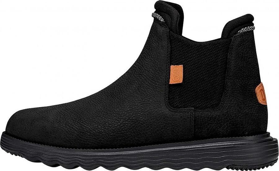 Hey Dude HEYDUDE Branson Craft Leather Heren Boots Black