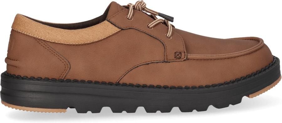 HEYDUDE Flint Moc Classic Heren Veterschoenen Partridge Multi