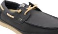 HEYDUDE Harbor Lo Classic Heren Loafers Navy Blazer Boulder Tan - Blauw
