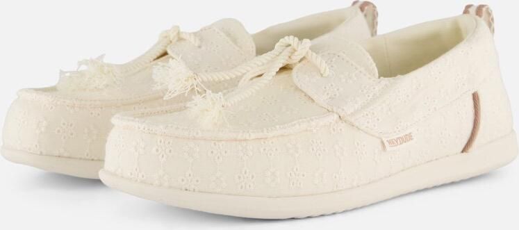 HEYDUDE Hey Dude Harbor Breeze Bootschoenen beige Textiel