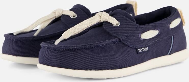 HEYDUDE Hey Dude Harbor Breeze Bootschoenen blauw Textiel
