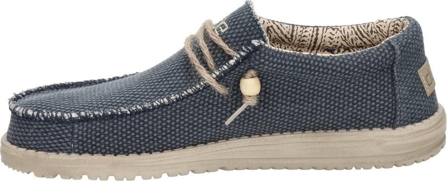 Hey Dude HEYDUDE Wally Braided Heren Instappers Blue Night Blauw HD40003-4NM