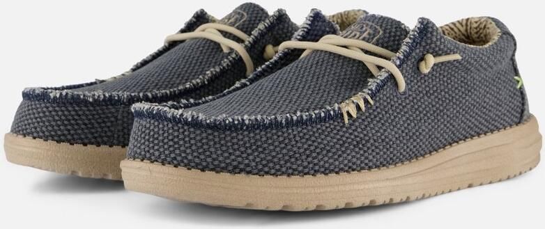 Hey Dude HEYDUDE Wally Braided Heren Instappers Blue Night Blauw HD40003-4NM - Foto 5