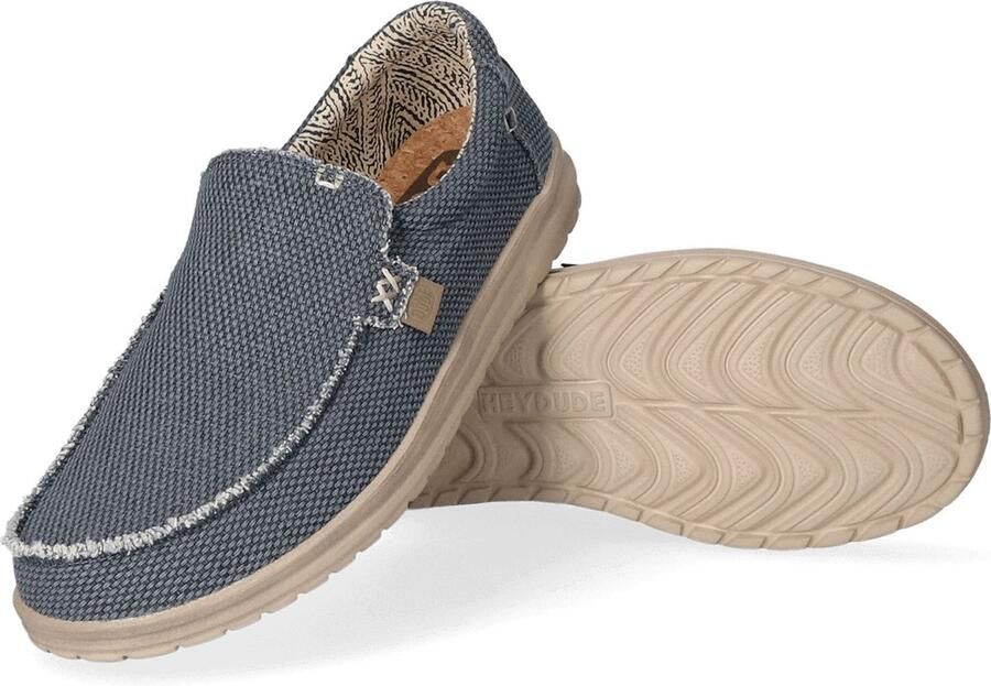 Hey Dude HEYDUDE Mikka Braided Heren Instappers Deep Blue Blauw HD40124-4NL - Foto 4