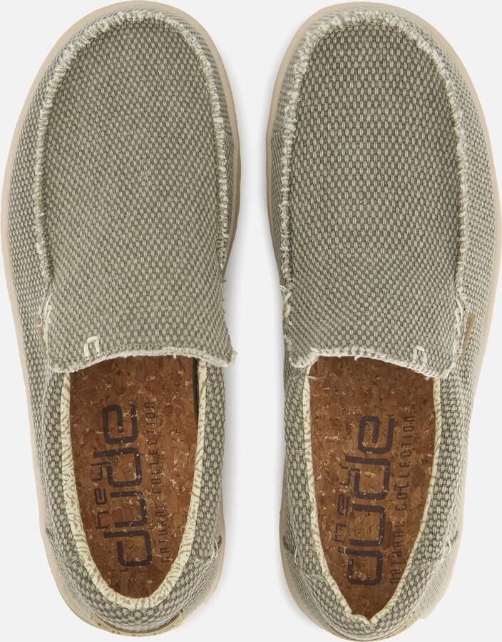 HEYDUDE Instappers Heren Mikka Braided Maat: 41 Materiaal: Textiel Kleur: Groen - Foto 8