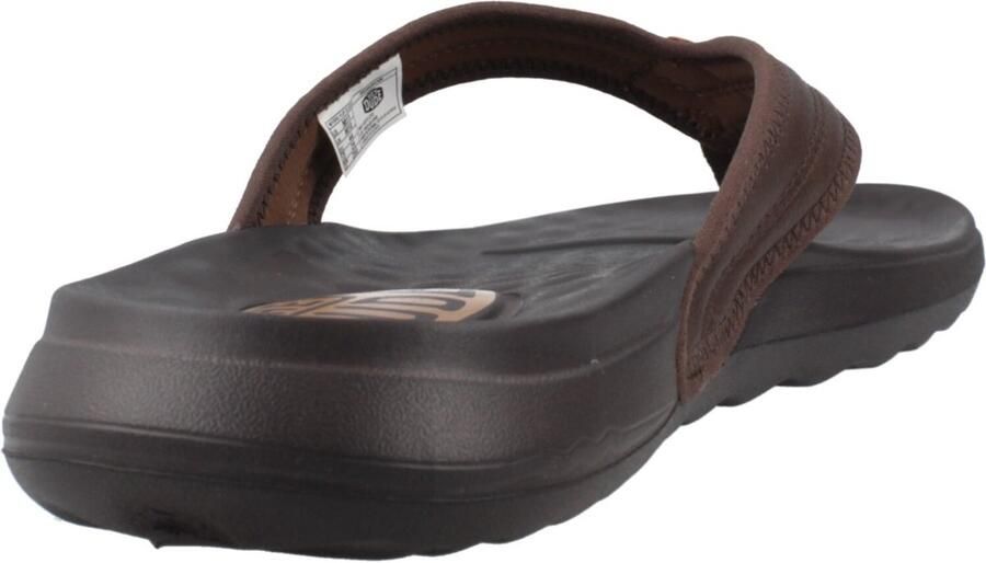 HEYDUDE Myers Flip Classic Heren Slippers Brown Brown