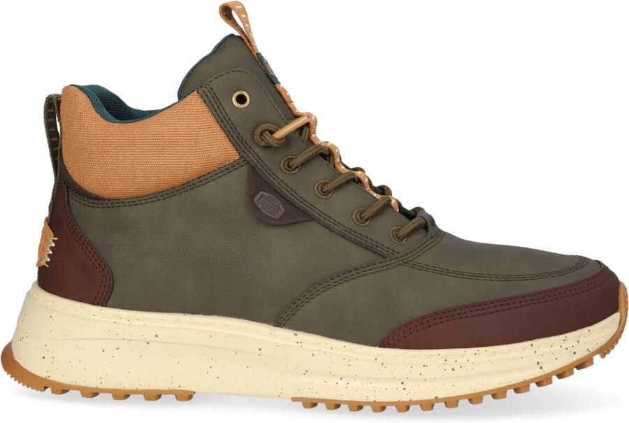 HEYDUDE Tahoe Classic Heren Boots Dark Olive Multi