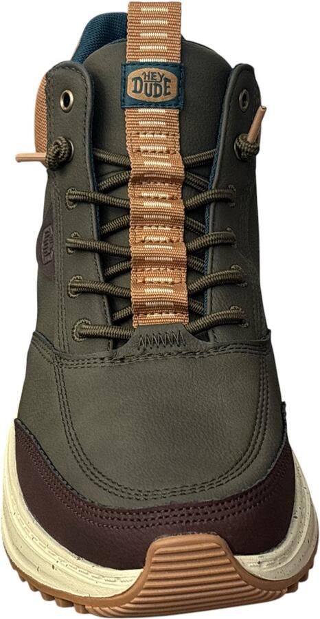 HEYDUDE Tahoe Classic Heren Boots Imitatieleer Groen