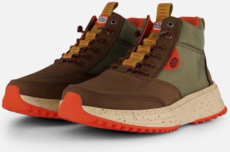 HEYDUDE Tahoe Nylon Heren Boots Dusty Green Multi - Foto 4