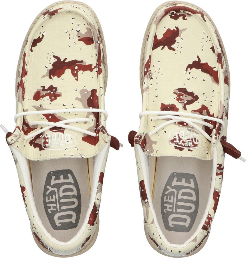 Hey Dude HEYDUDE Wally Camouflage Heren Instappers Desert Camo - Foto 2
