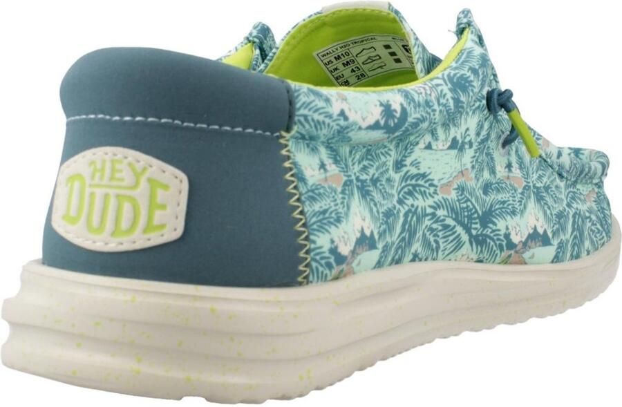 HEYDUDE Wally H2O Heren Instappers Tropical Blue Tropical - Foto 2