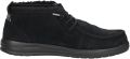 HEYDUDE Wally Mid Gripr Warmth Heren Schoenen Zwart Suède Foot Locker - Zwart