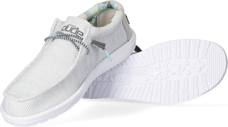 Hey Dude HEYDUDE Wally Sox Triple Needle Heren Instappers Star White - Foto 2