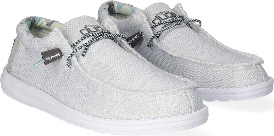 Hey Dude HEYDUDE Wally Sox Triple Needle Heren Instappers Star White - Foto 3