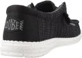 Hey Dude HEYDUDE Wally Stretch Sox Heren Instappers Zwart - Zwart