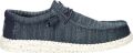 Hey Dude HEYDUDE Wally Stretch Sox heren mocassin Donkerblauw - Blauw