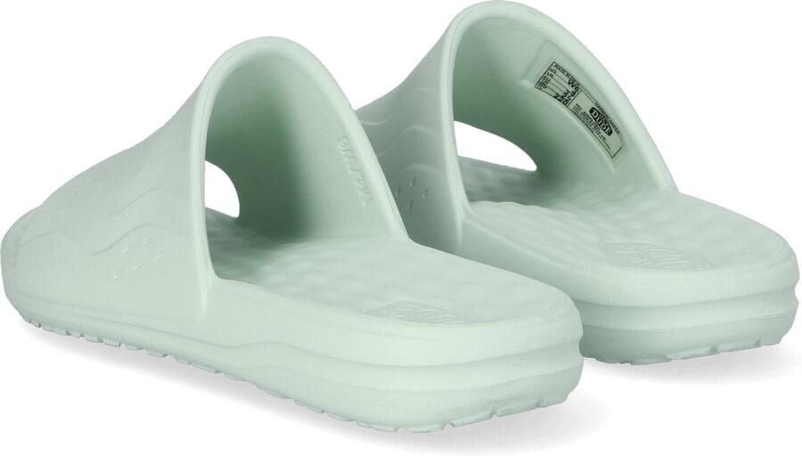 HEYDUDE Wave Slide Dames Slippers Harbor Green