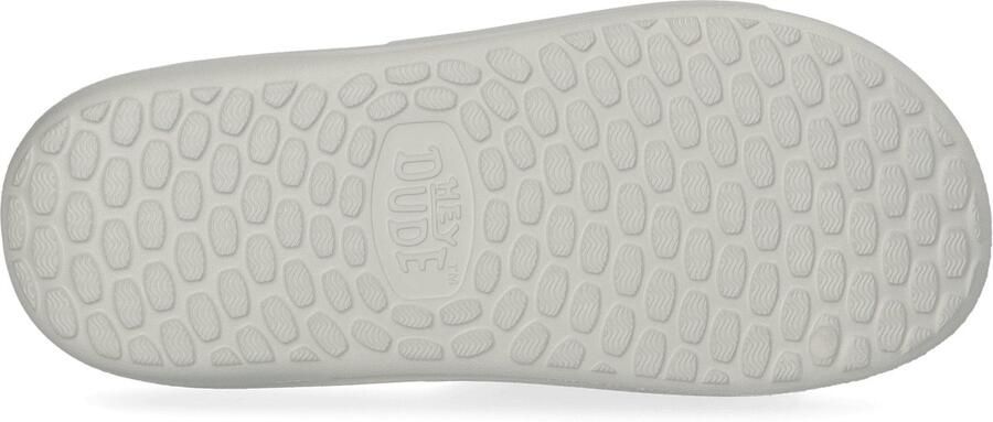 HEYDUDE Wave Slide Heren Slippers Grey