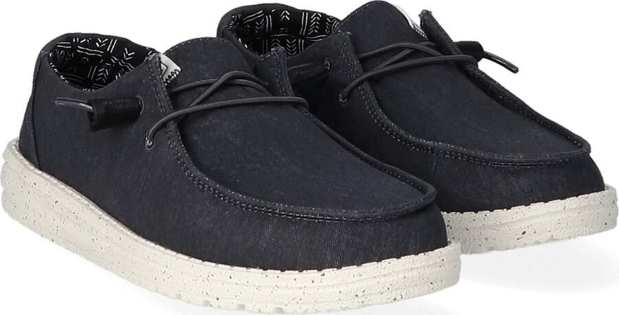 HEYDUDE Wendy Canvas Dames Instappers Black