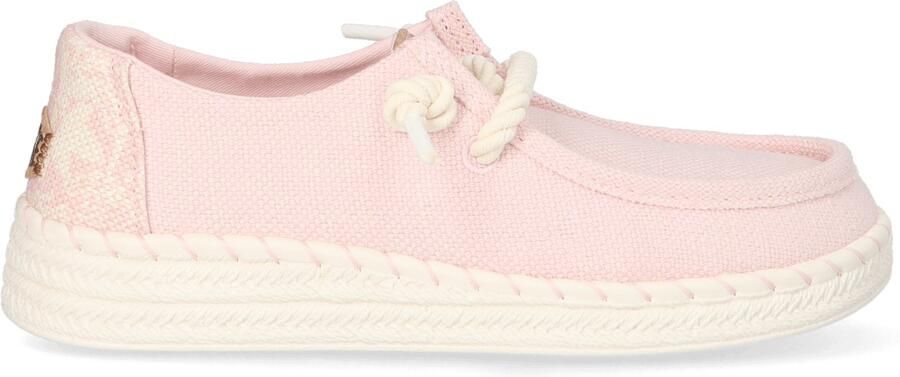 HEYDUDE Wendy Espadrille Hibiscus Dames Instappers Katoen