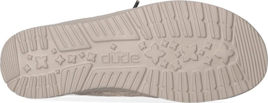 Hey Dude HEYDUDE Wendy Flora Dames Instappers Sunflower Beige - Foto 5
