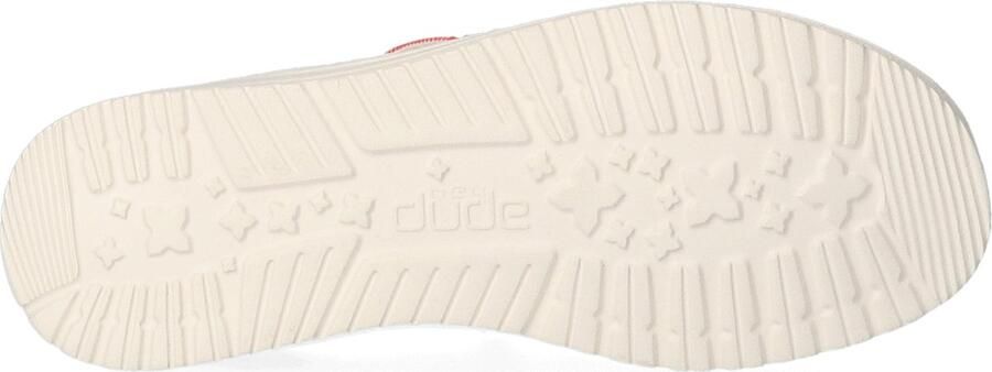 HEYDUDE Wendy Funk Jacquard Dames Instappers Beige
