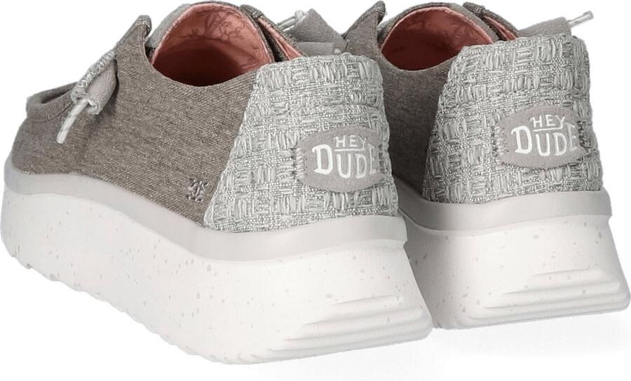 HEYDUDE Wendy Peak Chambray Dames Instappers Walnut - Foto 2