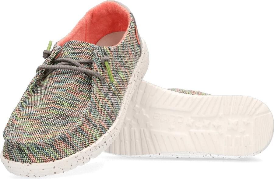 Hey Dude HEYDUDE Wendy Sox Dames Instappers Peacock Pink - Foto 2