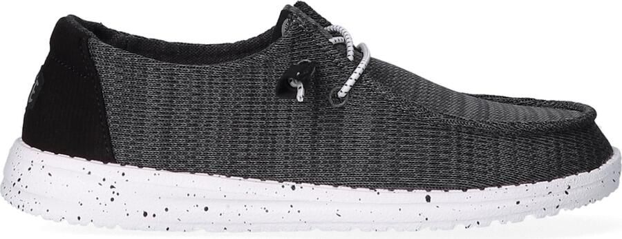 HEYDUDE Wendy Sport Mesh Dames Instappers Black