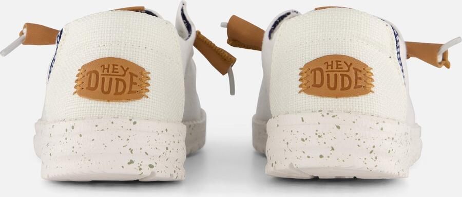 Hey Dude Witte dames mocassins comfortabel ontwerp