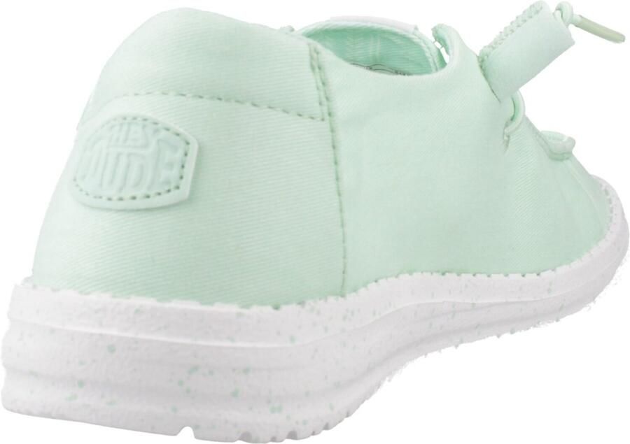 HEYDUDE Wendy Stretch Canvas Dames Instappers Bay Blue