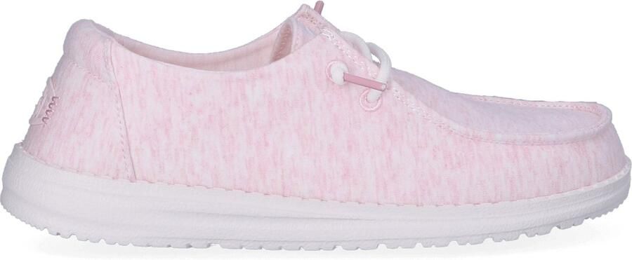 HEYDUDE Wendy Stretch Jersey Dames Instappers Light Pink