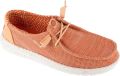 HEYDUDE Wendy Stretch Sox Dames Instappers Peach - Oranje