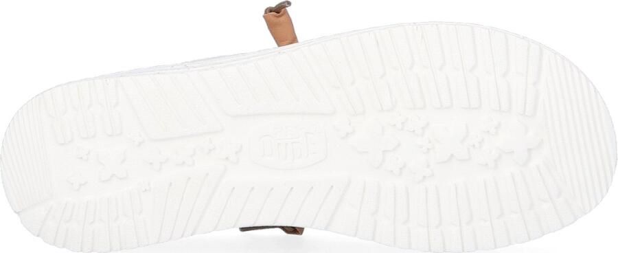 HEYDUDE Wendy Washed Canvas Dames Instapper Cream - Foto 2