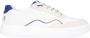 HEYDUDE Hudson Canvas Heren Sneakers White Navy - Thumbnail 1