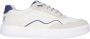 HEYDUDE Hudson Canvas Heren Sneakers White Navy - Thumbnail 2
