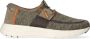 Hey Dude Dual Knit Laced Shoes Green Heren - Thumbnail 2