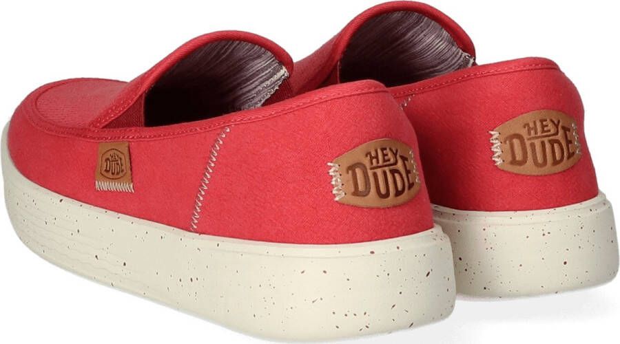 HEYDUDE Sunapee Coastline Heren Instappers Aztec Red